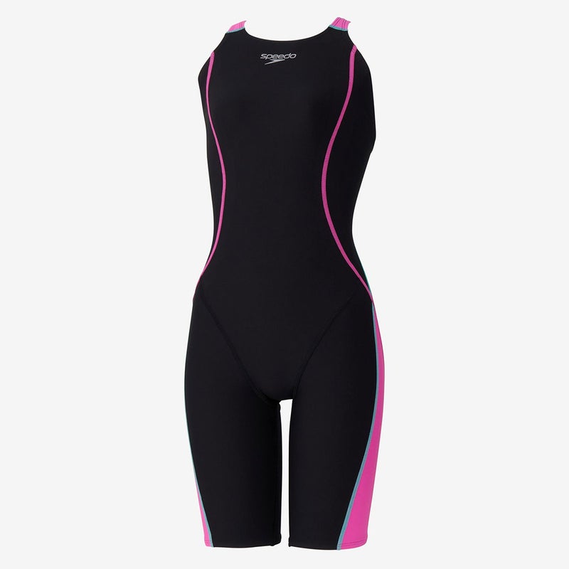 スピードSPEEDOスイムフィットネス競泳水着プッシュアップターンズニースキンPUSHUPTURNSKNEESKINSTW12301-FPレディース女性26S2