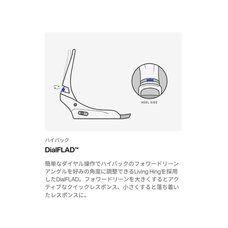 バートンBURTONスノボースノボスノーボードバインディングビンディングカーテルRe:Flex105391-A02-26メンズ男性26-27
