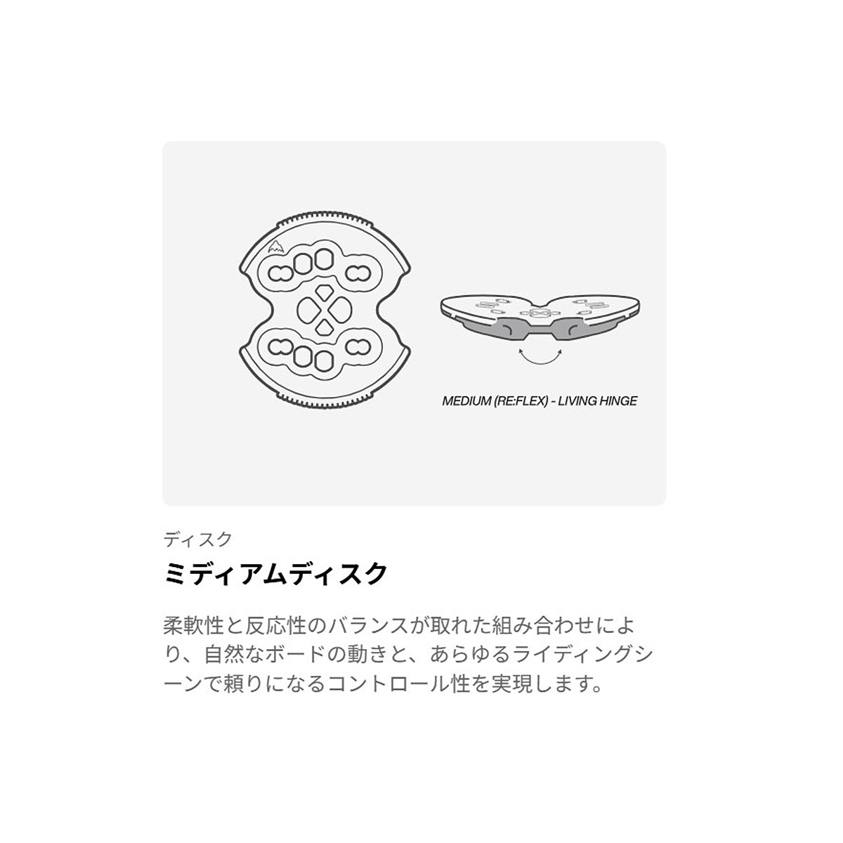 バートンBURTONスノボースノボスノーボードバインディングビンディングCitizen105401-A02-26レディース女性26-27