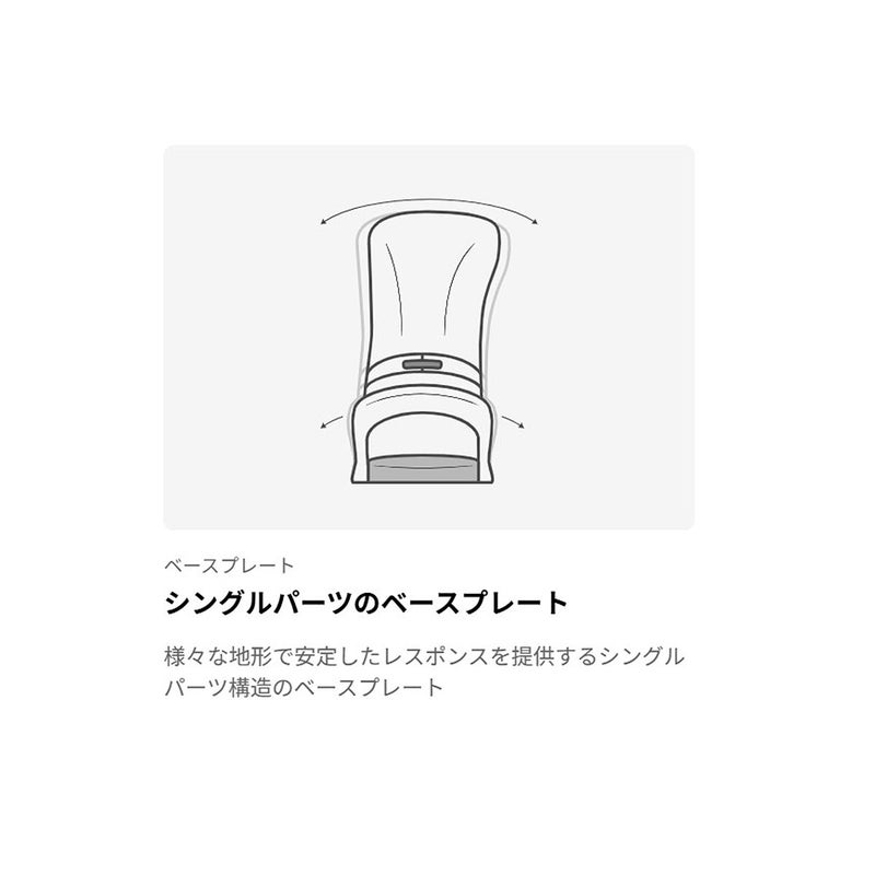 バートンBURTONスノボースノボスノーボードバインディングビンディングCitizen105401-E7M-26レディース女性26-27