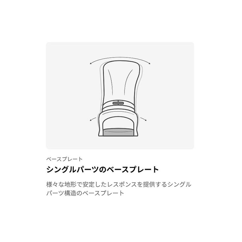 バートンBURTONスノボースノボスノーボードバインディングビンディングGenesis105471-A02-26メンズ男性26-27