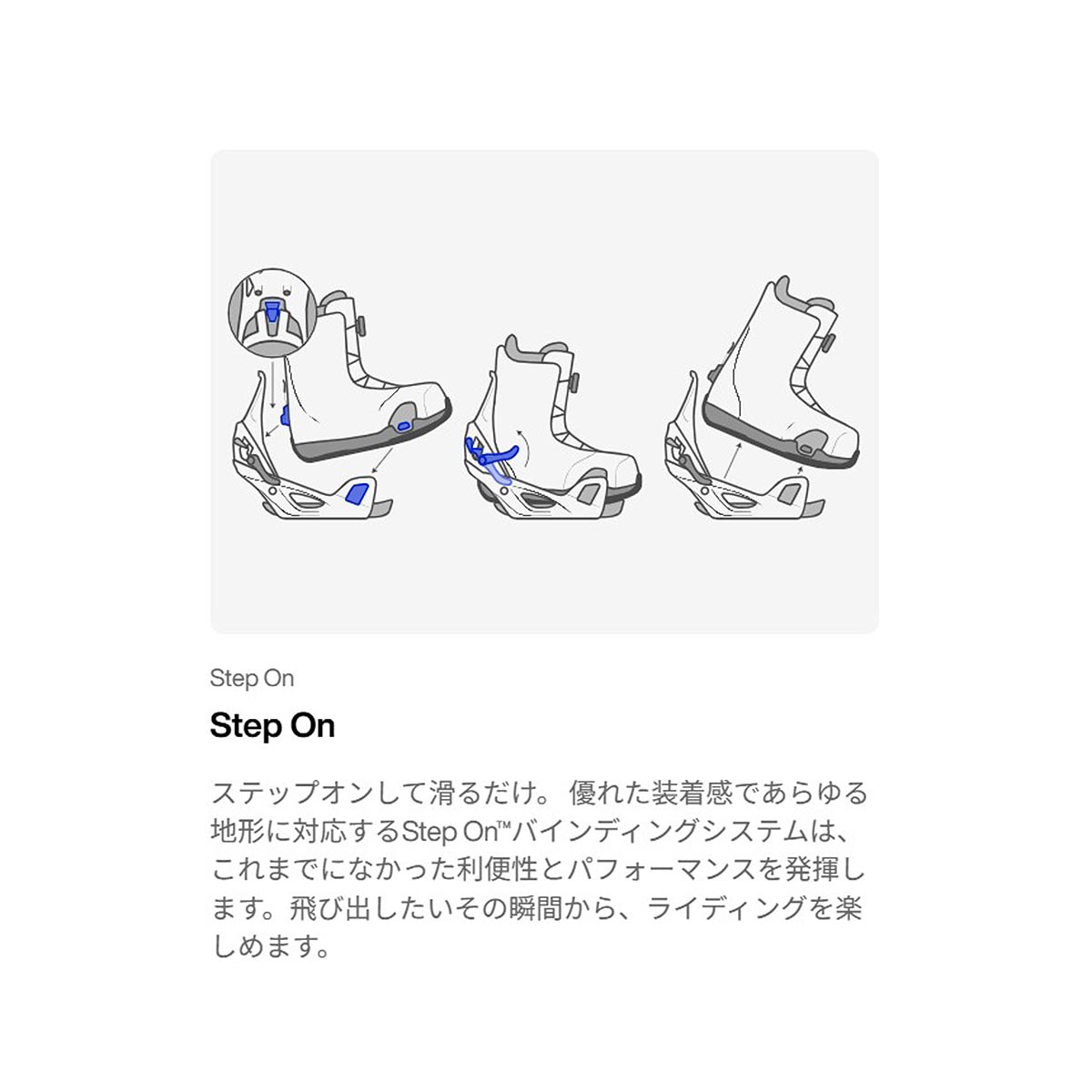 バートンBURTONスノボースノボスノーボードバインディングビンディングStepOnEscapade228091-E9M-26レディース女性26-27