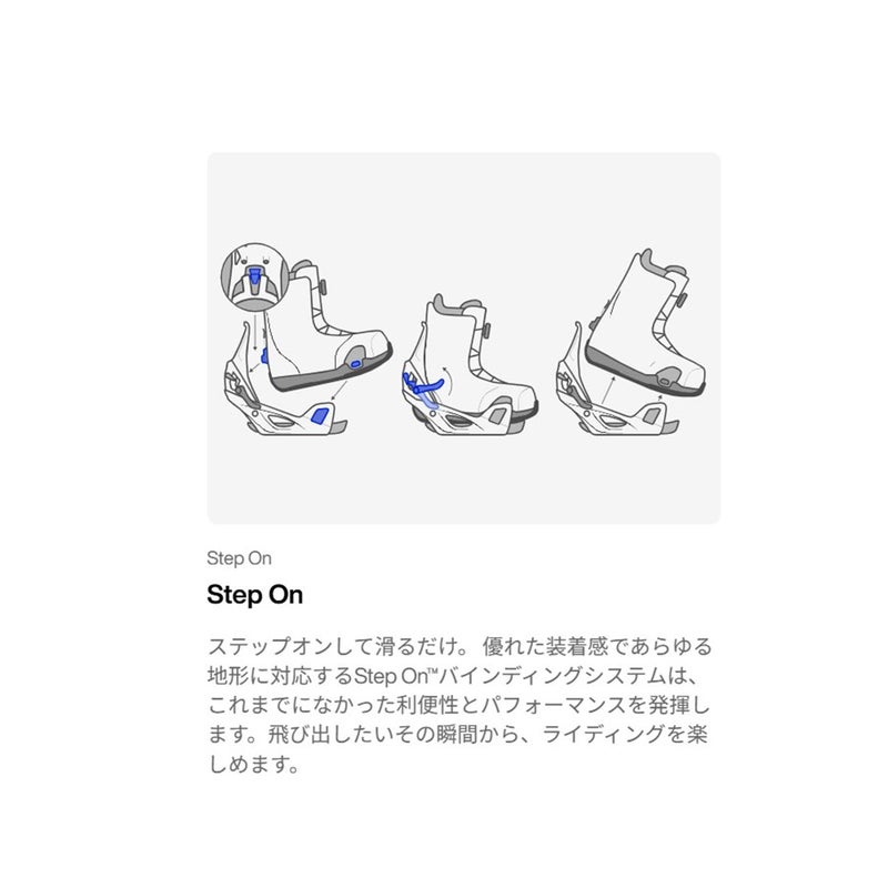 バートンBURTONスノボースノボスノーボードブーツHighshotStepOn302951-A02-26メンズ男性26-27