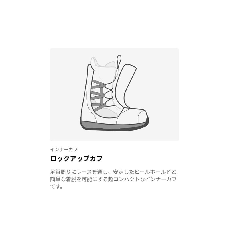 バートンBURTONスノボースノボスノーボードブーツHighshotStepOn302951-A02-26メンズ男性26-27