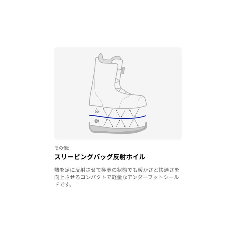 バートンBURTONスノボースノボスノーボードブーツHighshotStepOn302951-E7M-26メンズ男性26-27