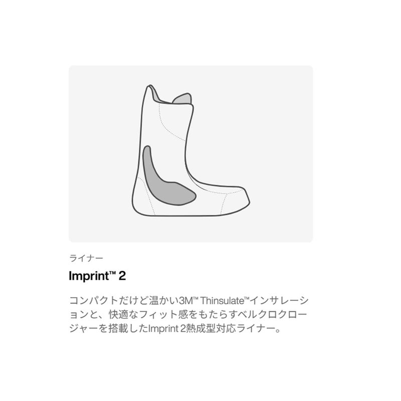 バートンBURTONスノボースノボスノーボードブーツWaverangeStepOn302981-E7M-26レディース女性26-27