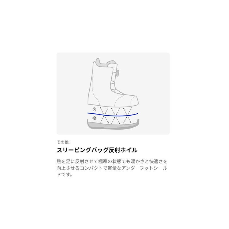 バートンBURTONスノボースノボスノーボードブーツHighshotPlusStepOn310881-A61-26メンズ男性26-27