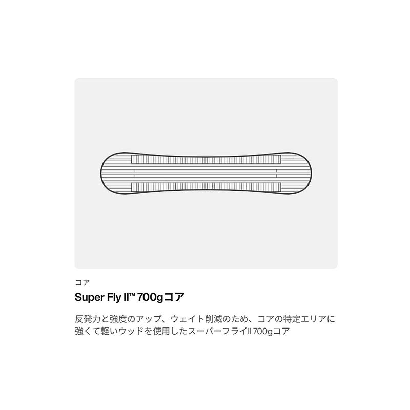 バートンBURTONスノボースノボスノーボード板Customキャンバー106881-97D-26メンズ男性26-27