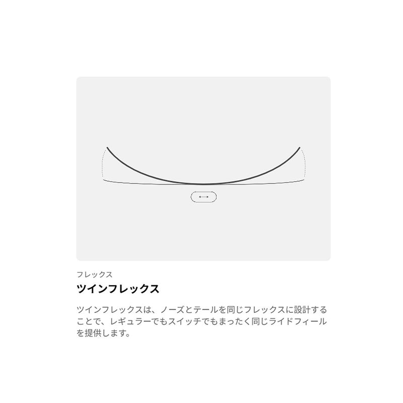バートンBURTONスノボースノボスノーボード板イェーセイヤーキャンバー132221-EU6-26レディース女性26-27
