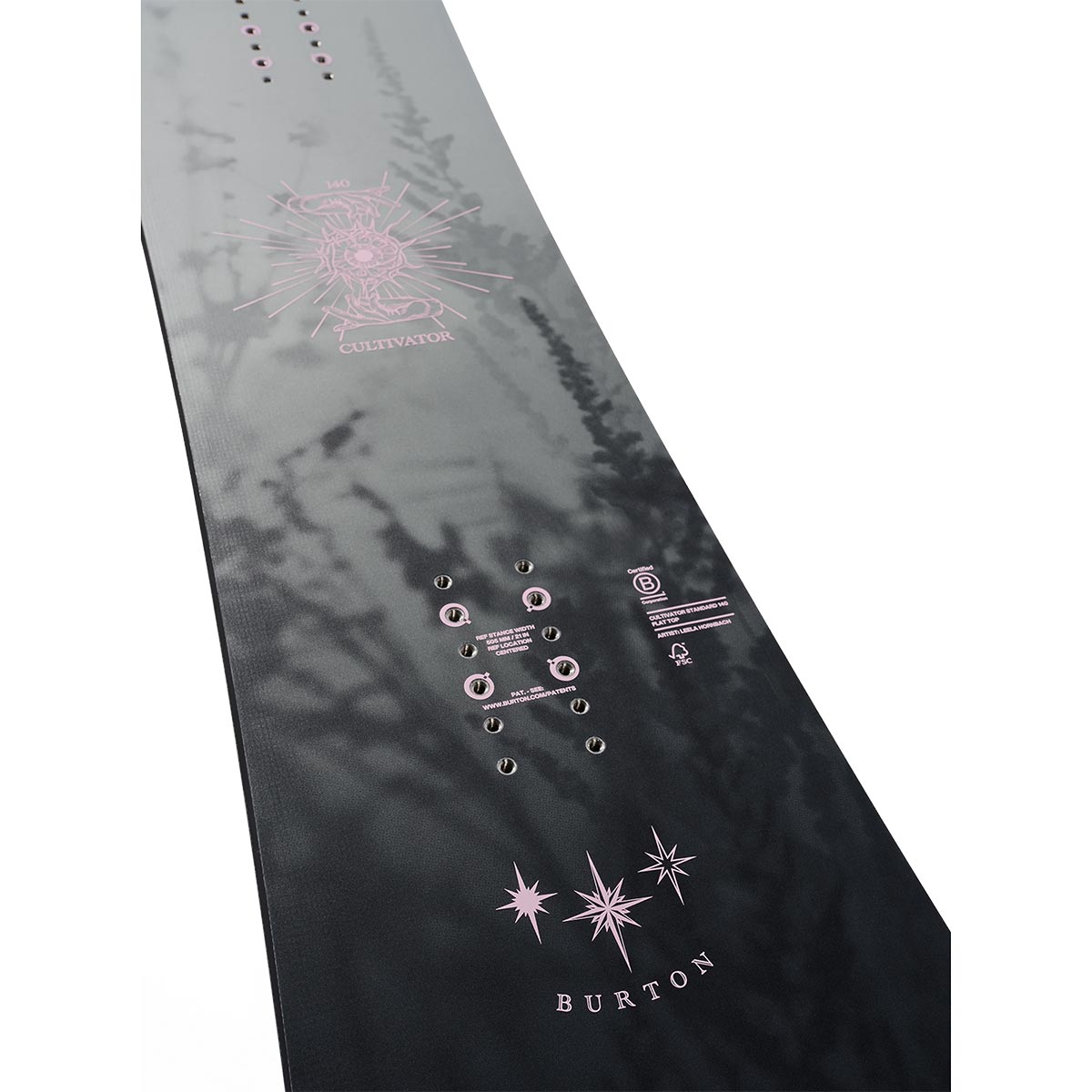 バートンBURTONスノボースノボスノーボード板CultivatorStandardFlatTop311721-48Q-26レディース女性26-27