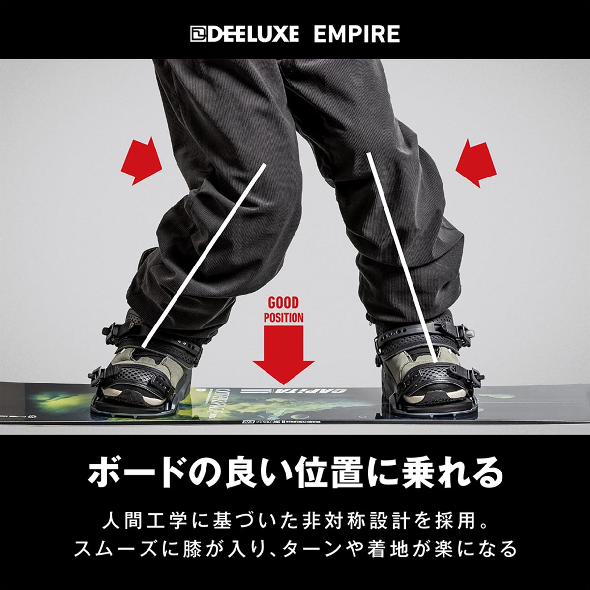ディーラックスDEELUXEスノボースノボスノーボードブーツEMPIRELTD.572623-1000メンズ男性26-27