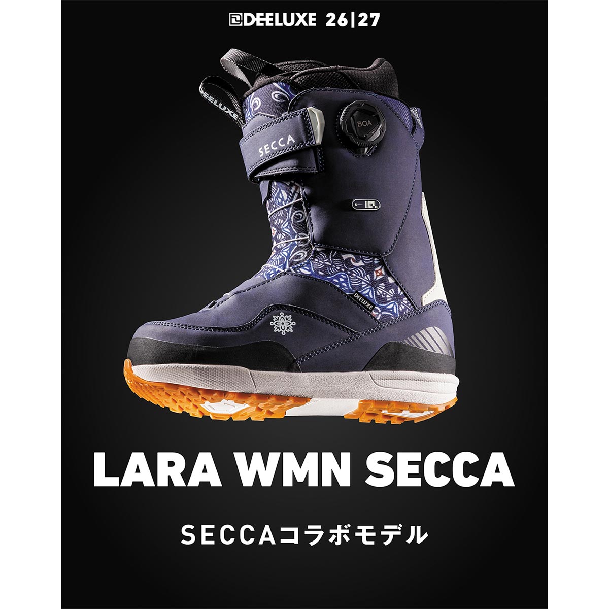 ディーラックスDEELUXEスノボースノボスノーボードブーツIDLARAWMNLTD.572667-2000レディース女性26-27