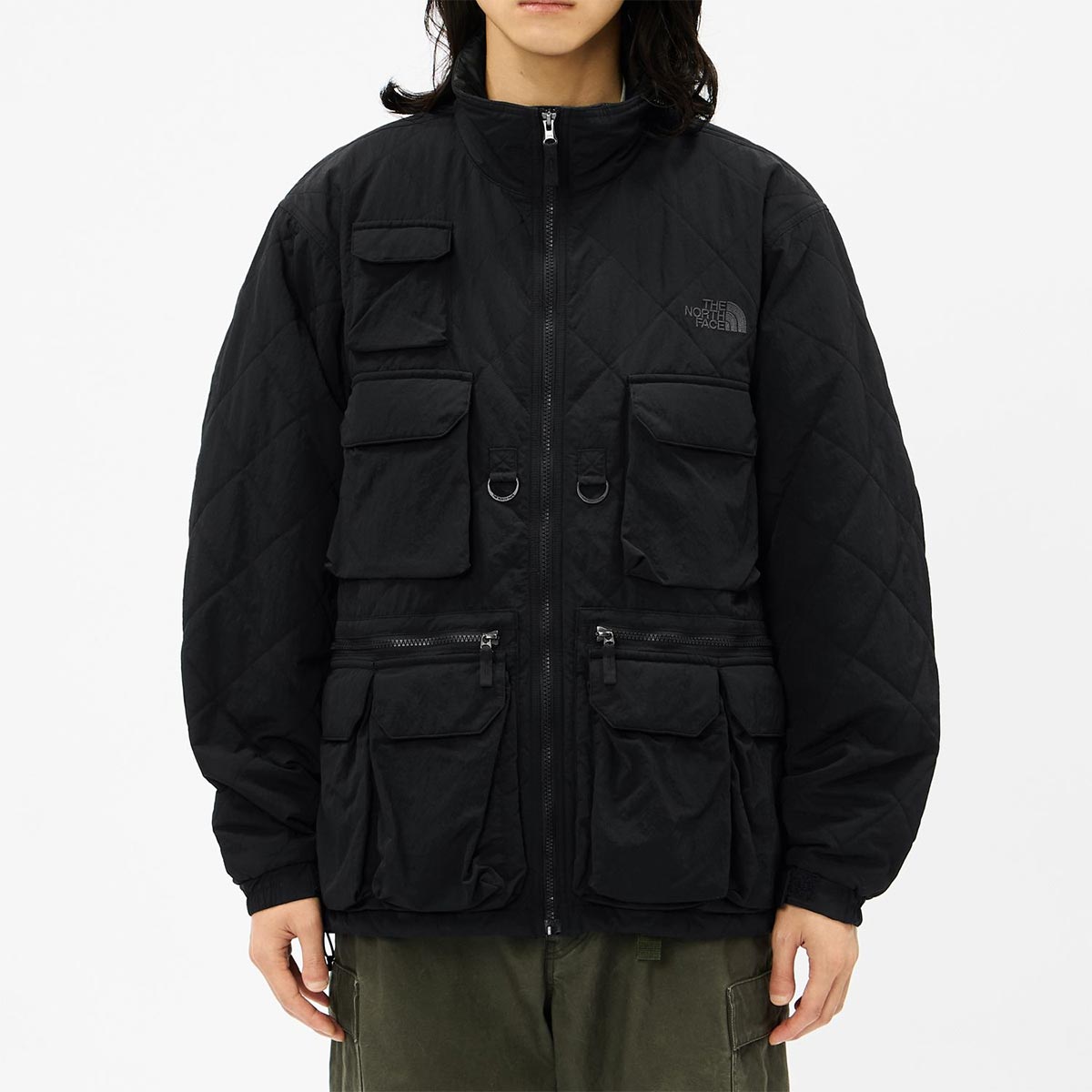 ザ・ノース・フェイスTHENORTHFACEアウトドアカジュアルウェアアウタージャケットキルティングユーティリティジャケットNY82630-Kメンズレディースユニセックス26FW秋冬