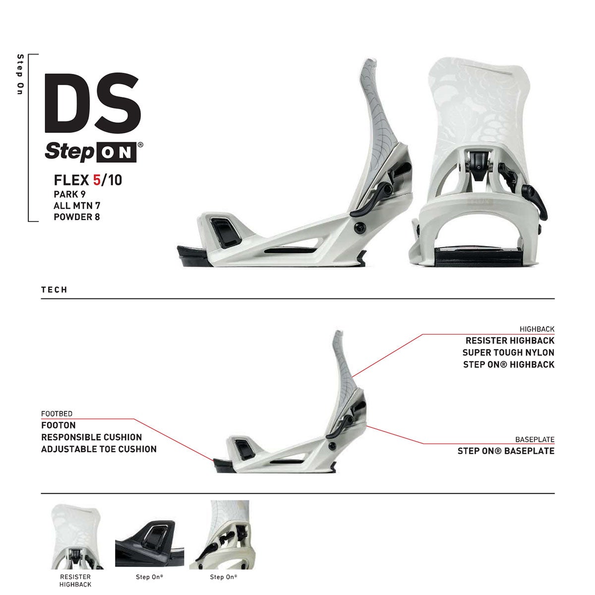 フラックス FLUX 26-27 メンズ DS Step On スノーボード