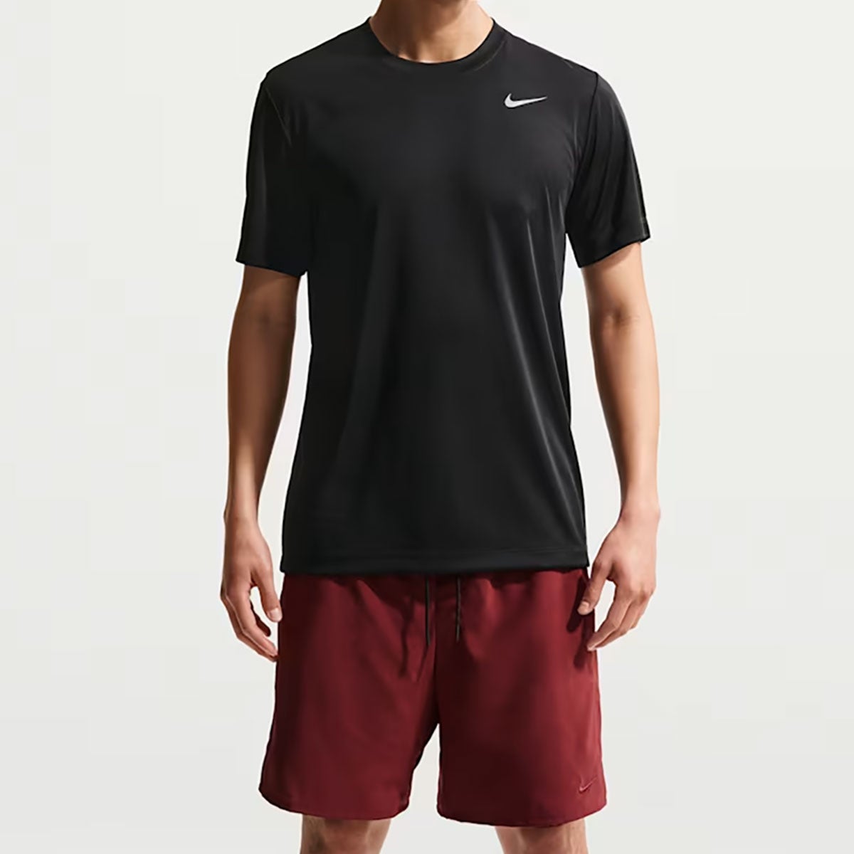 ナイキNIKEジムフィットネスヨガウェア半袖TシャツDri-FITトレーニングTシャツIO1426-010メンズ男性26FA秋冬
