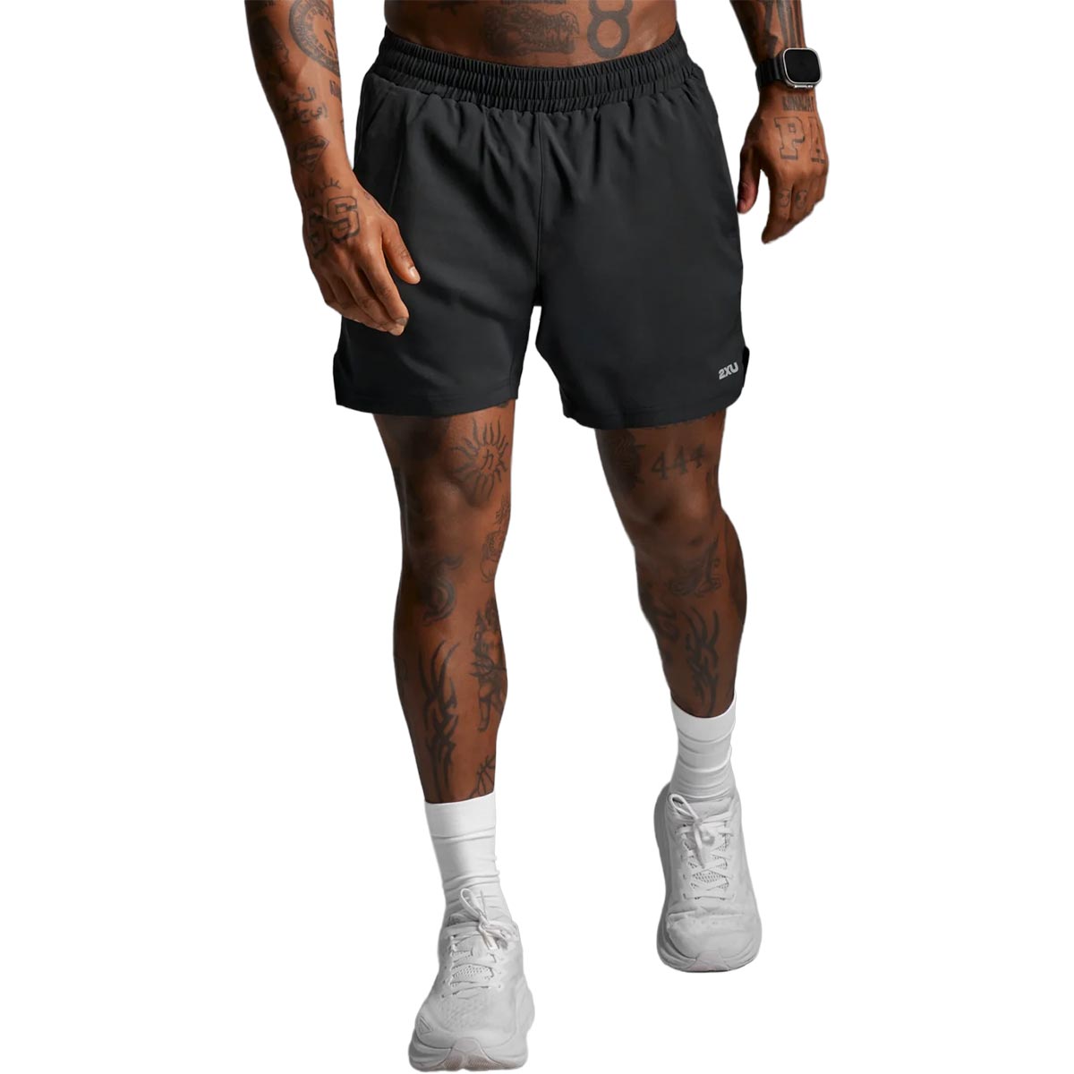 ツータイムズユー2XUランニングウェアボトムスショートハーフパンツ短パンAero5InchShortsMR7703Bメンズ男性26FA秋冬