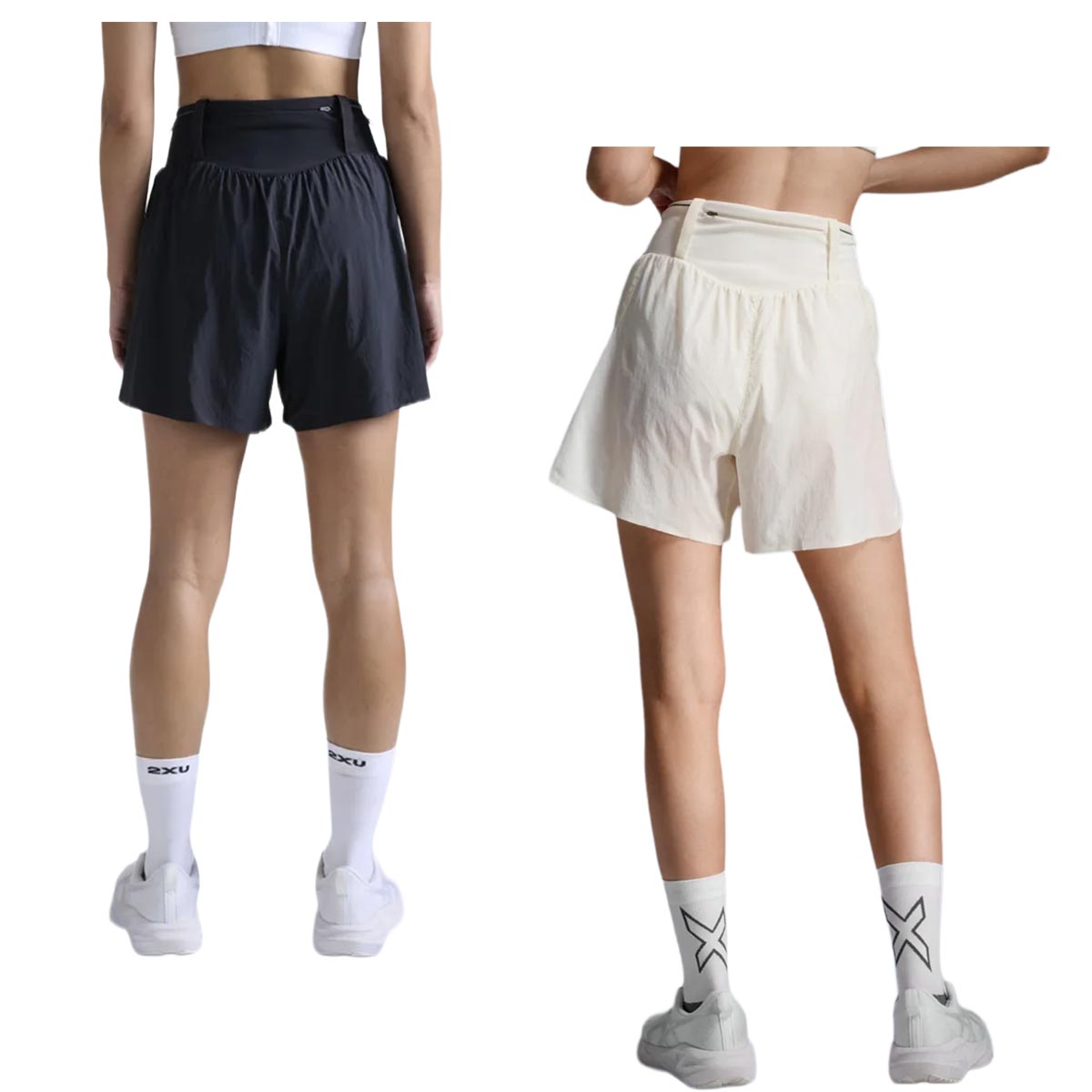 ツータイムズユー2XUランニングウェアボトムスショートハーフパンツ短パンAeroTrail5InchShortsWR7666Bレディース女性26FA秋冬