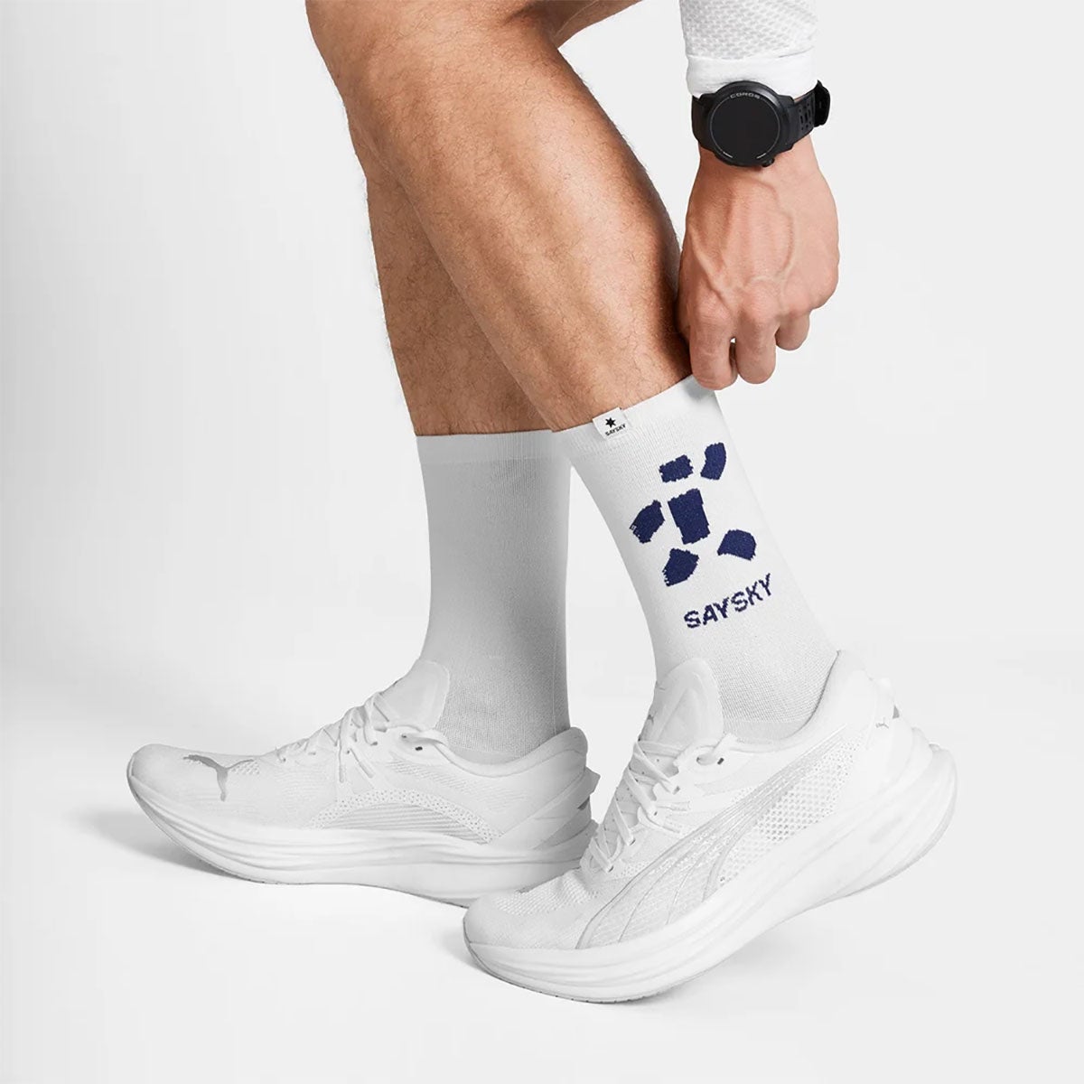 セイスカイSAYSKYランニングソックス靴下CombatHighSocksSA80022C101メンズ男性26FA秋冬
