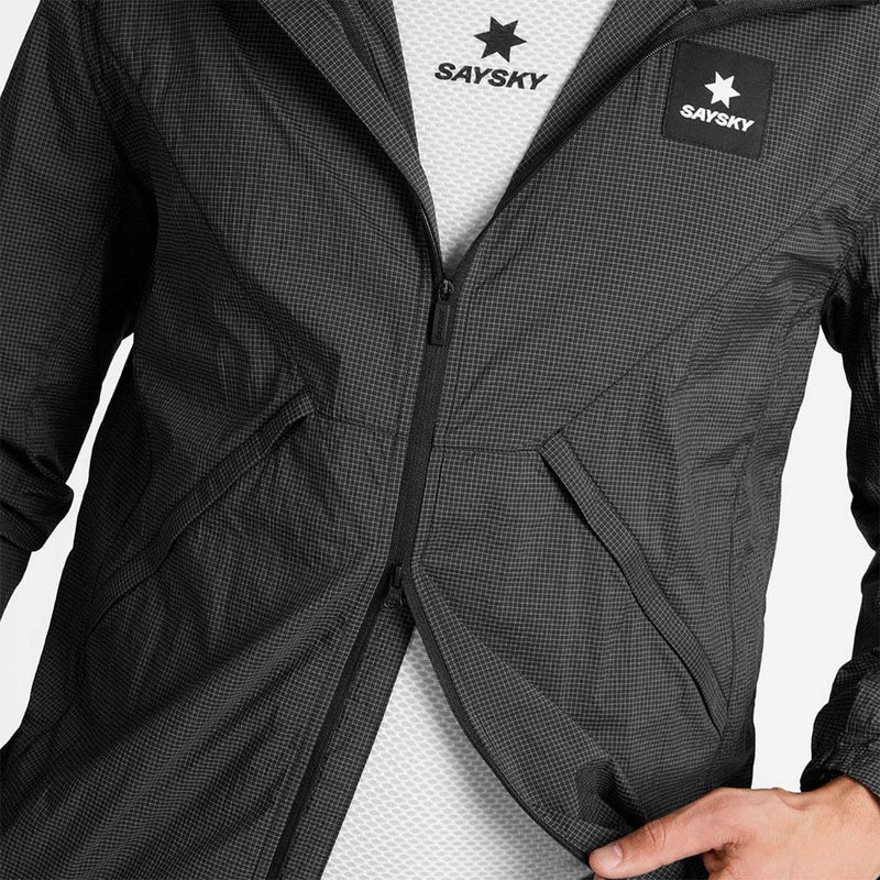 セイスカイSAYSKYランニングウェアアウタージャケットPaceTechJacketSM10021C901メンズ男性26FA秋冬