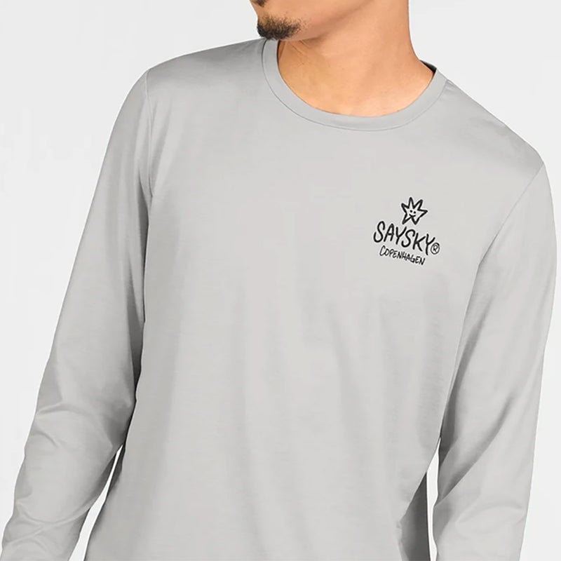 セイスカイSAYSKYランニングウェア長袖TシャツロンTStatementPaceLongSleeveSM20012C6008メンズ男性26FA秋冬