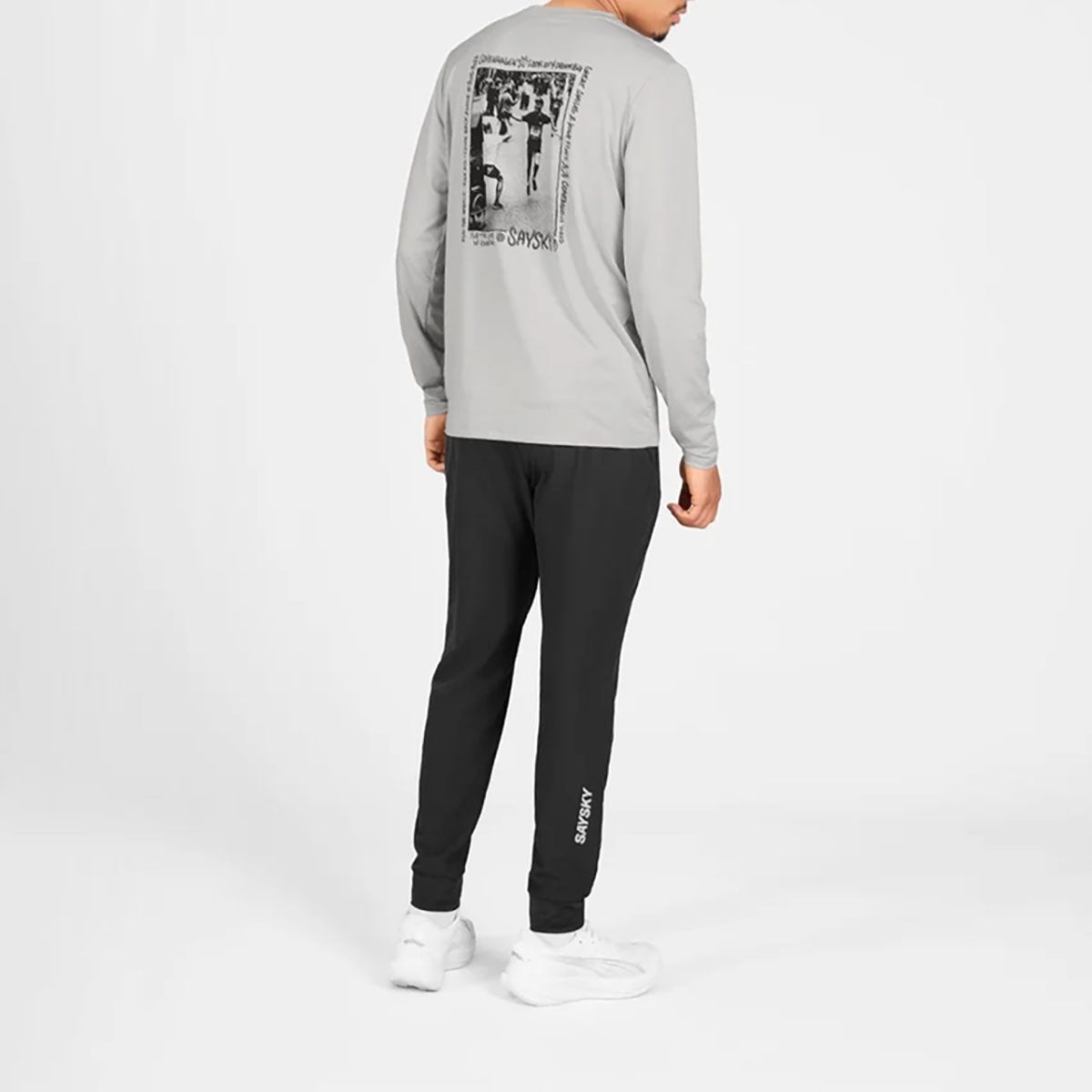 セイスカイSAYSKYランニングウェア長袖TシャツロンTStatementPaceLongSleeveSM20012C6008メンズ男性26FA秋冬