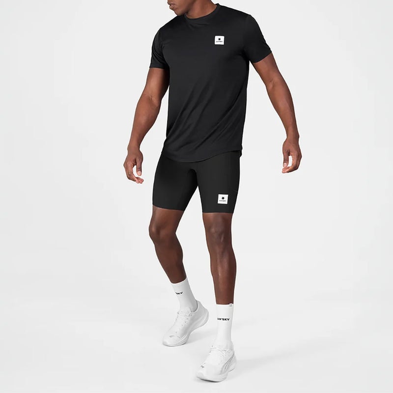 セイスカイSAYSKYランニングウェア半袖TシャツCleanCombatProT-shirtSM25004C901メンズ男性26FA秋冬