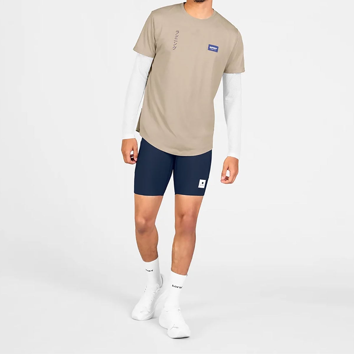 セイスカイSAYSKYランニングウェア半袖TシャツStatementCombatProT-shirtSM25031C8001メンズ男性26FA秋冬