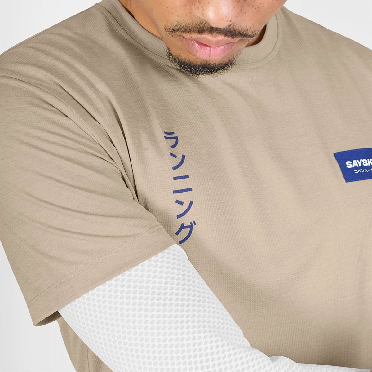 セイスカイSAYSKYランニングウェア半袖TシャツStatementCombatProT-shirtSM25031C8001メンズ男性26FA秋冬