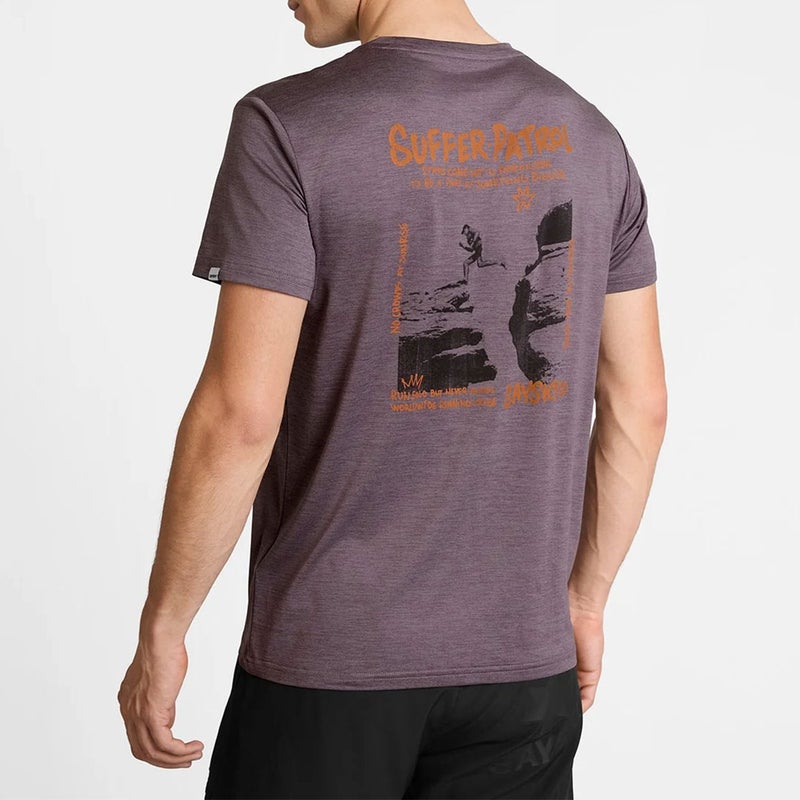 セイスカイSAYSKYランニングウェア半袖TシャツStatementPaceT-ShirtSM25038C7014メンズ男性26FA秋冬