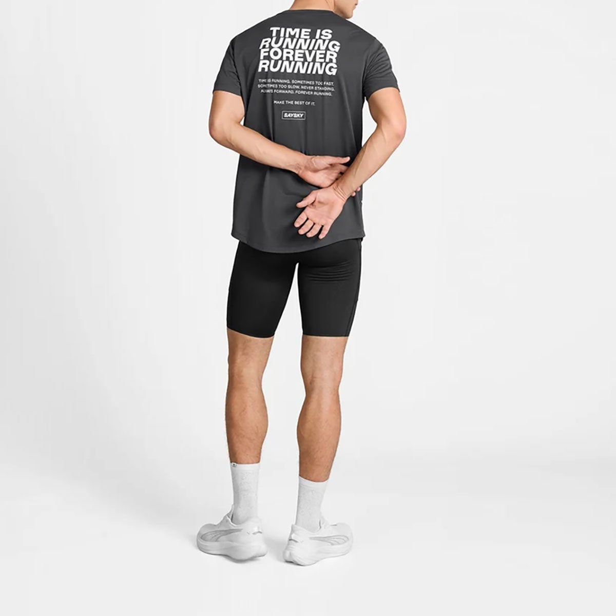 セイスカイSAYSKYランニングウェア半袖TシャツStatementCombatProT-shirtSM25039C6009メンズ男性26FA秋冬