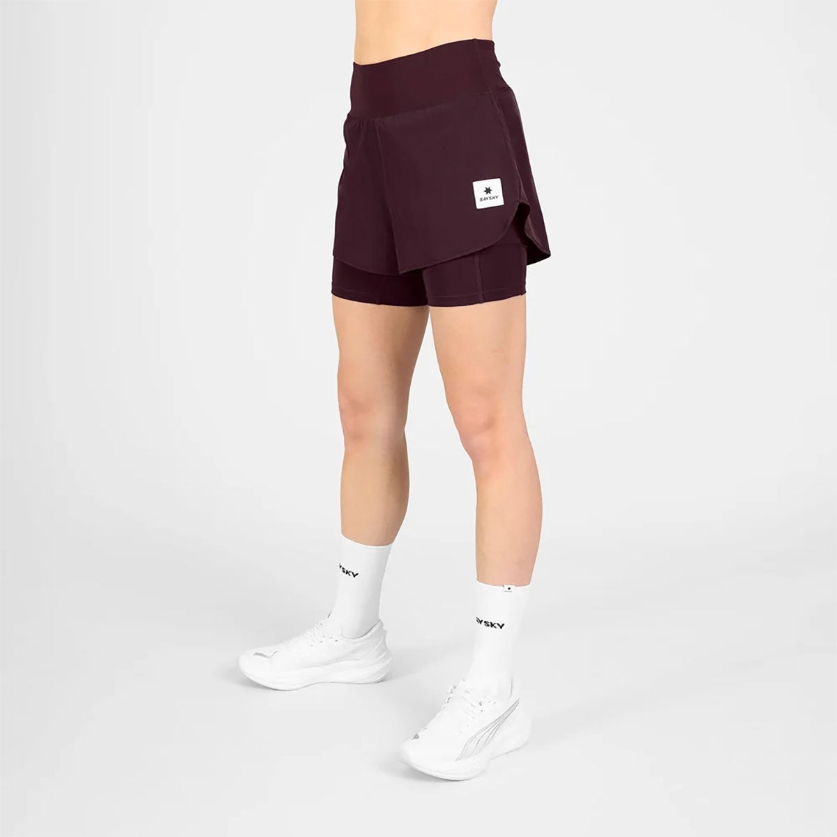 セイスカイSAYSKYランニングウェアボトムスショートハーフパンツ短パンWPace2in1Shorts3SW40002C512レディース女性26FA秋冬