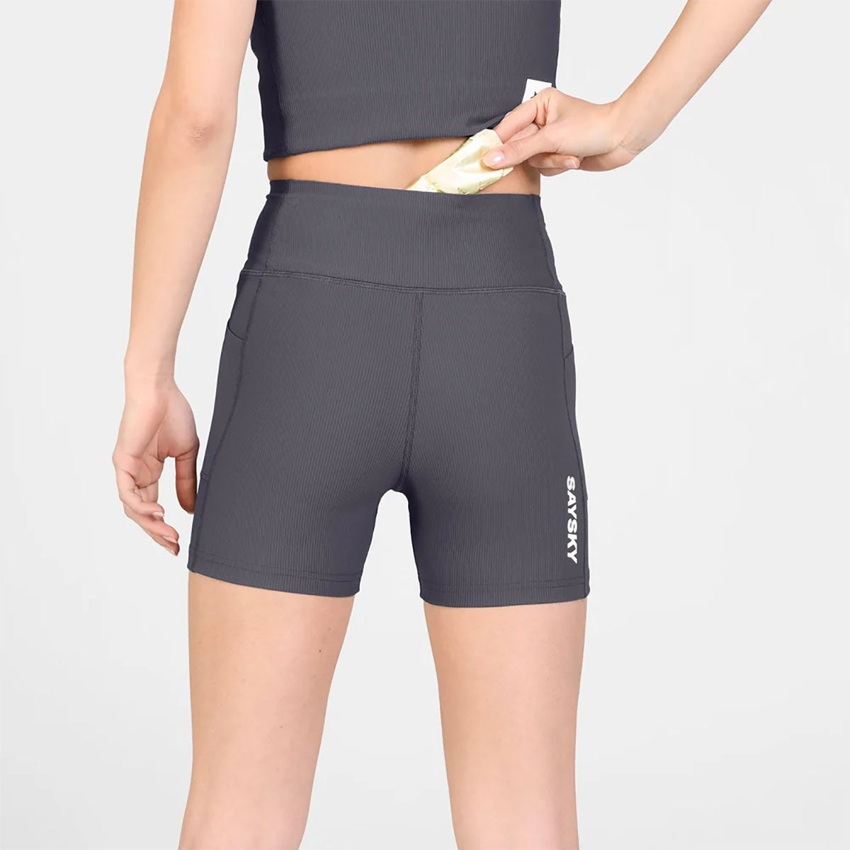 セイスカイSAYSKYランニングウェアボトムスショートハーフパンツ短パンWCombat+RibShortTights4SW55002C611レディース女性26FA秋冬