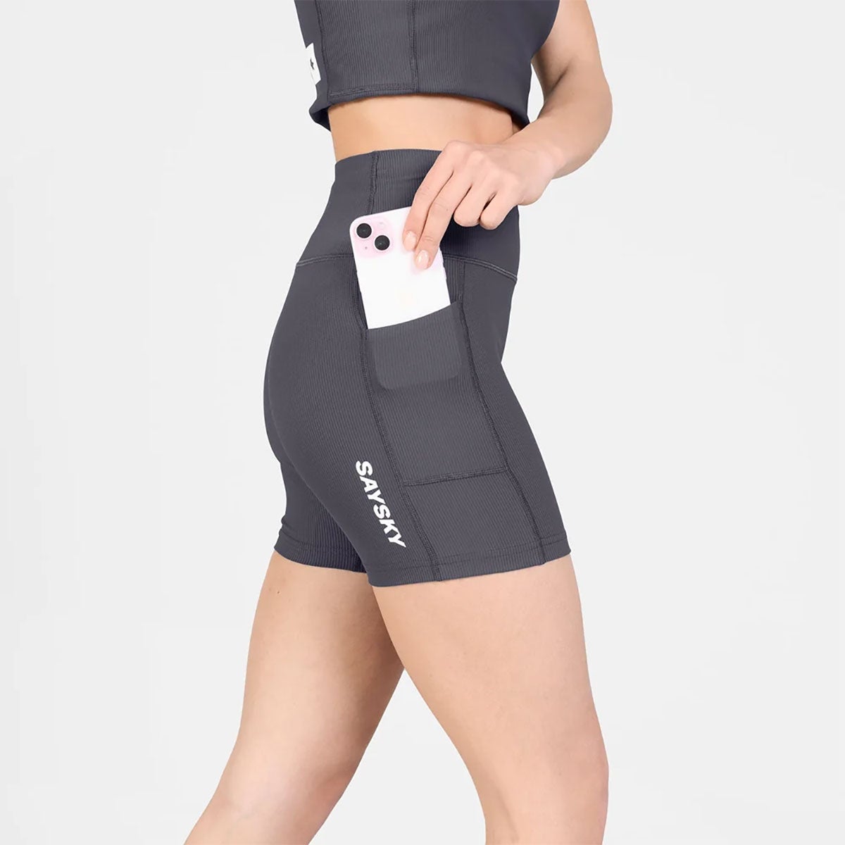 セイスカイSAYSKYランニングウェアボトムスショートハーフパンツ短パンWCombat+RibShortTights4SW55002C611レディース女性26FA秋冬