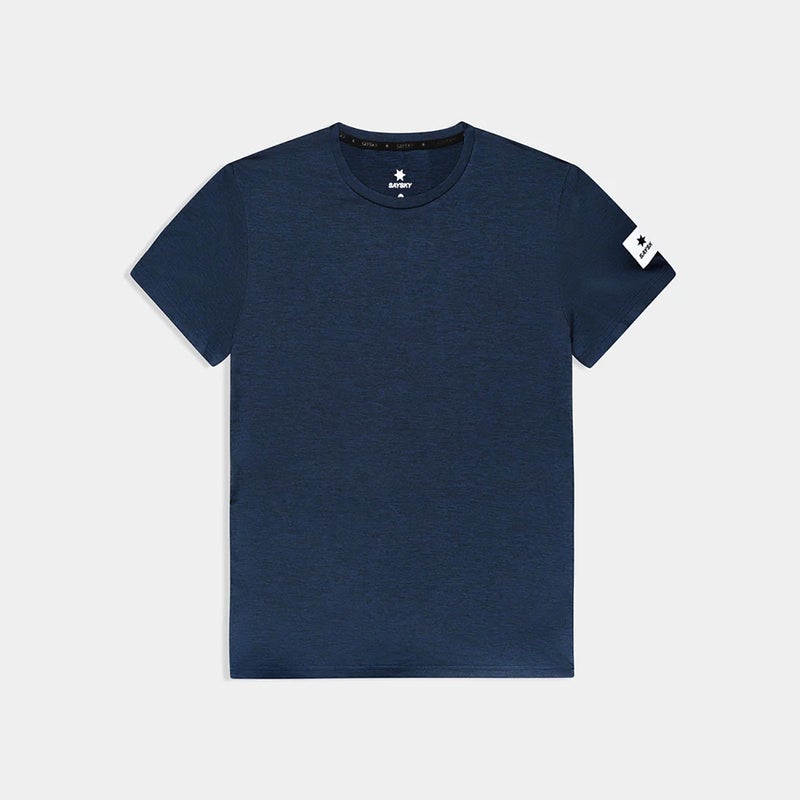 セイスカイSAYSKYランニングウェア半袖TシャツCleanPaceT-shirtSM25002C2001メンズ男性26FA秋冬