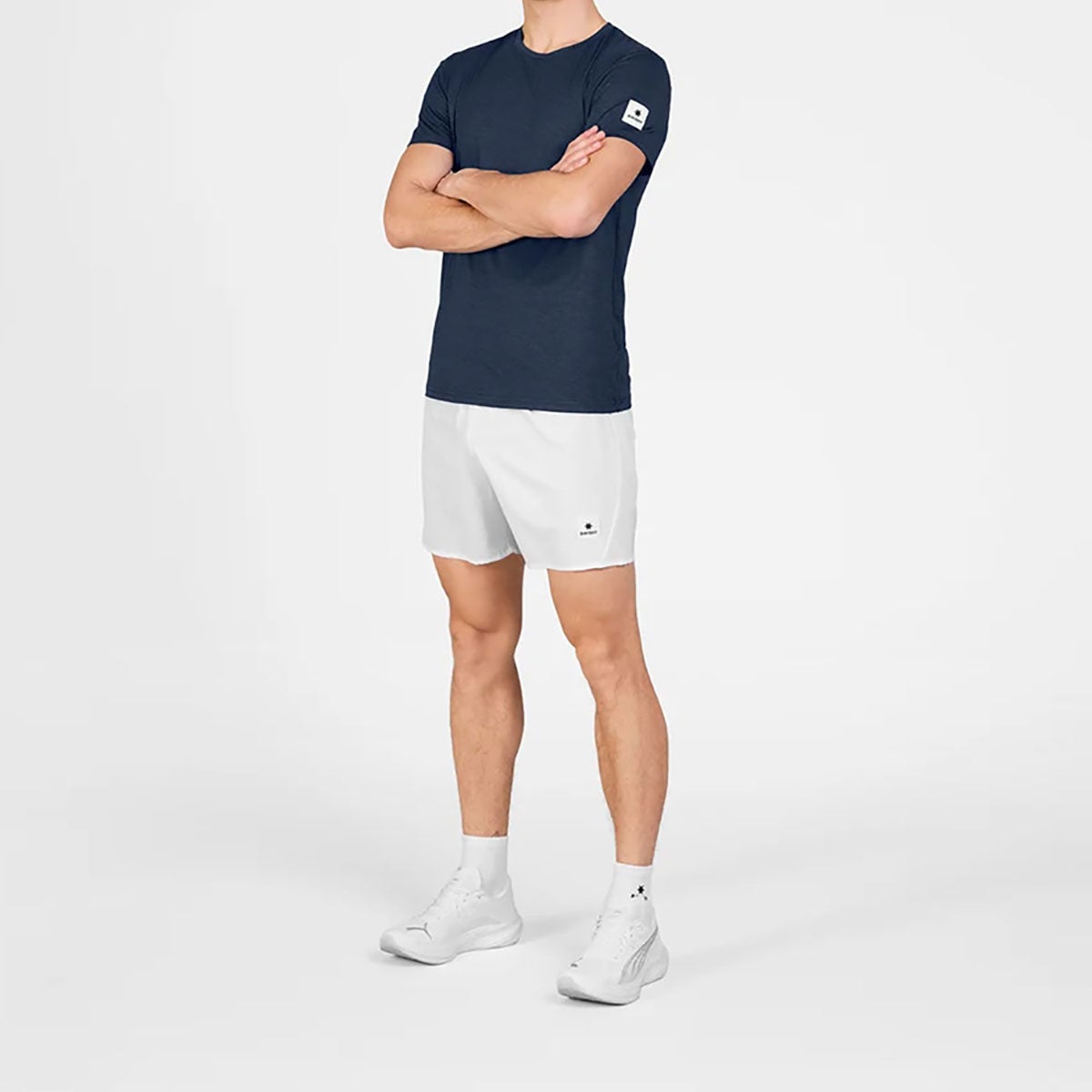 セイスカイSAYSKYランニングウェア半袖TシャツCleanPaceT-shirtSM25002C2001メンズ男性26FA秋冬