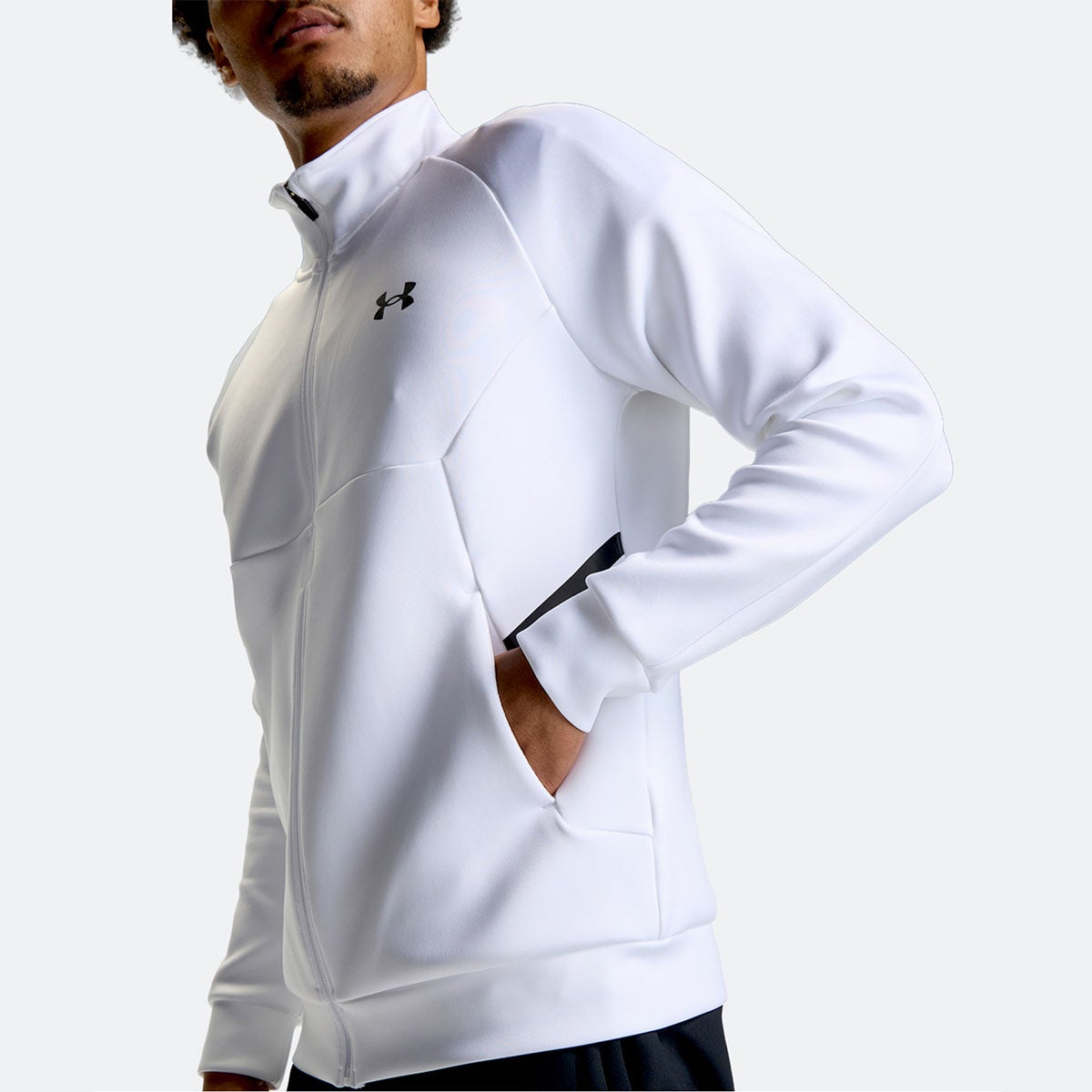 アンダーアーマーUNDERARMOURジムフィットネスヨガウェアアウターUAアーマーニットジャケット6016736-100メンズ男性26FA秋冬