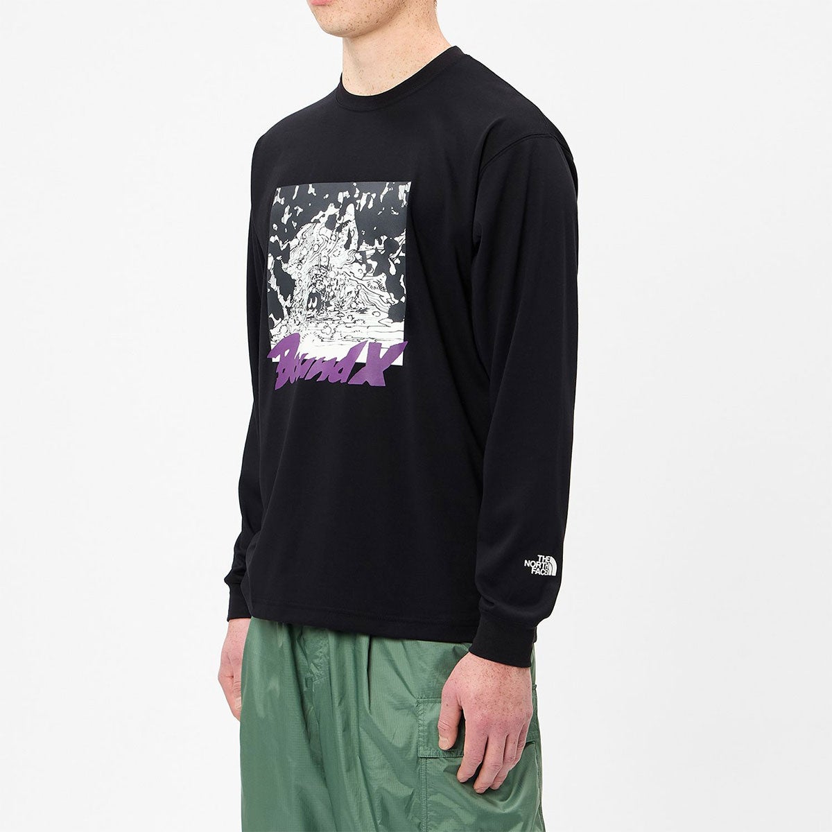 ザ・ノース・フェイスTHENORTHFACEスノボースノボスノーボードウェア長袖TシャツロンTバウンデックスロングスリーブティーNT82601-Kメンズレディースユニセックス26-27