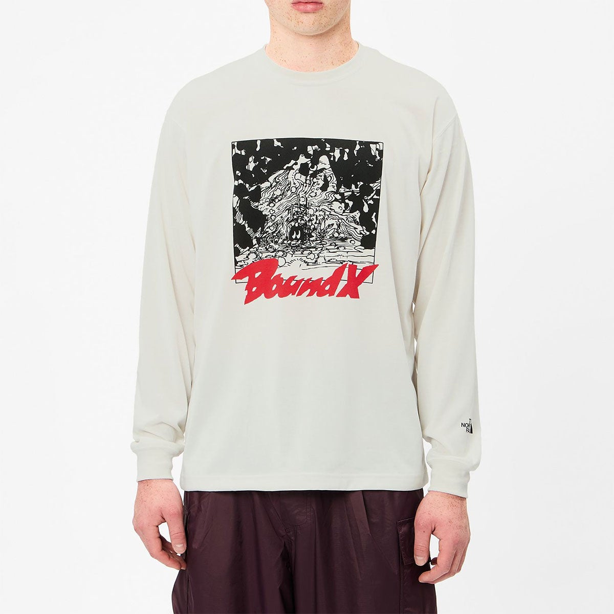 ザ・ノース・フェイスTHENORTHFACEスノボースノボスノーボードウェア長袖TシャツロンTバウンデックスロングスリーブティーNT82601-OWメンズレディースユニセックス26-27