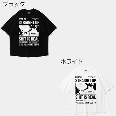タイトブースTIGHTBOOTHスケボースケートボードウェア半袖TシャツVISIBLEHUMANS/ST-SHIRTFW26-T02メンズ男性26FA秋冬