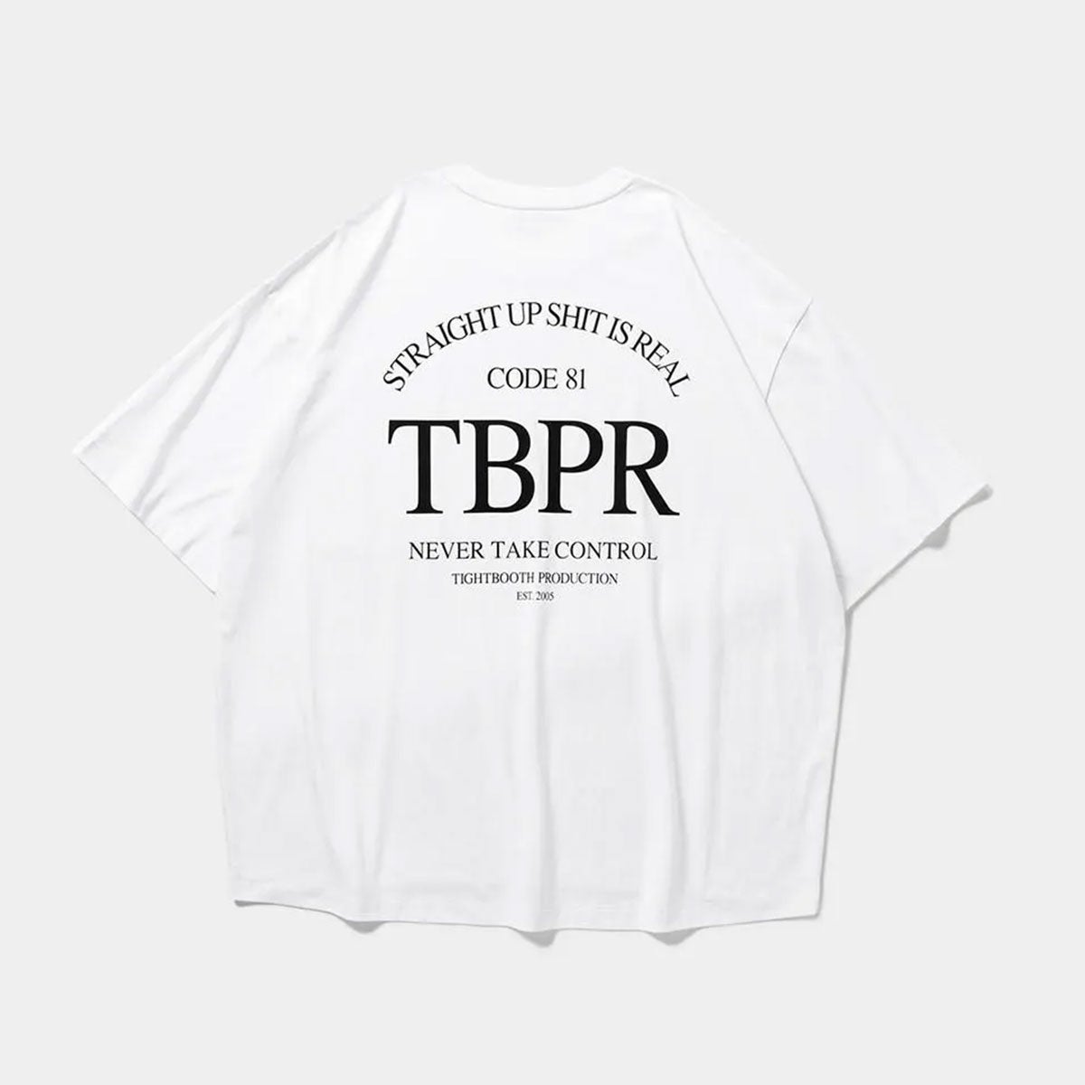 タイトブースTIGHTBOOTHスケボースケートボードウェア半袖TシャツSTRAIGHTUPS/ST-SHIRTQuickDryingFW26-T06メンズ男性26FA秋冬