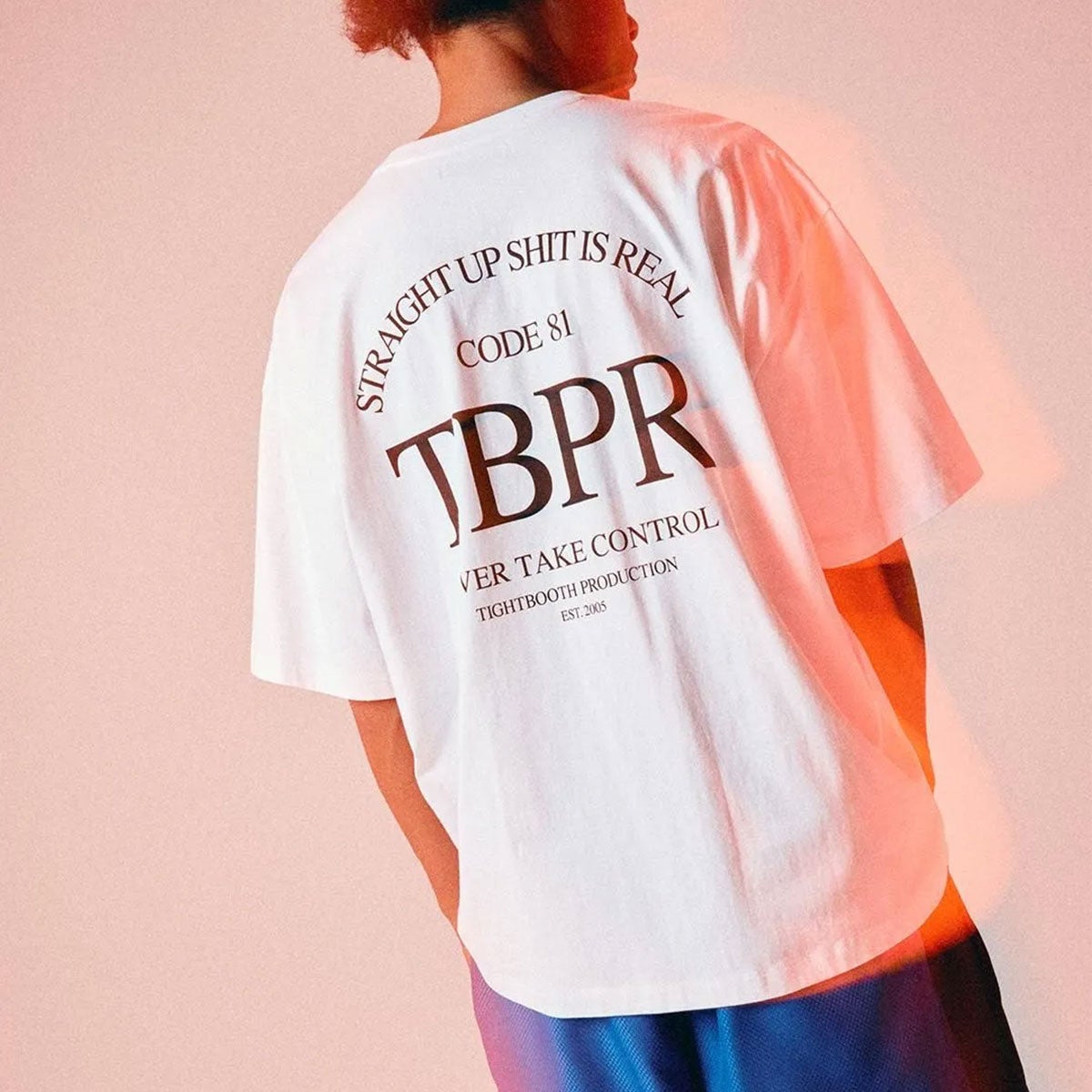 タイトブースTIGHTBOOTHスケボースケートボードウェア半袖TシャツSTRAIGHTUPS/ST-SHIRTQuickDryingFW26-T06メンズ男性26FA秋冬