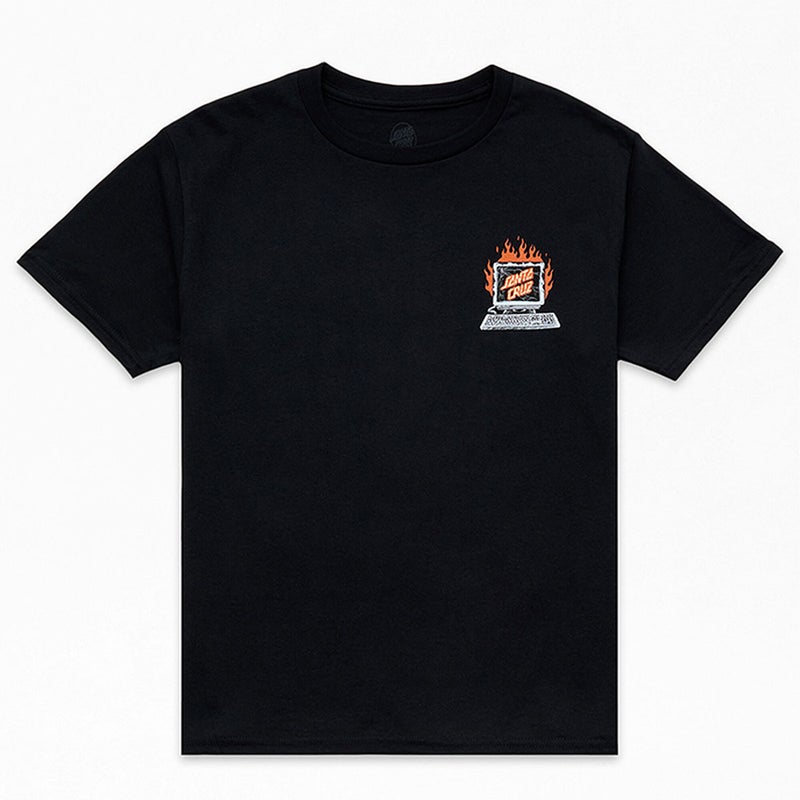 サンタクルーズSANTACRUスケボースケートボードウェア半袖TシャツSELFDESTRUCTS/ST-SHIRTYOUTH510262428ジュニアキッズ子ども男の子女の子26SU春夏