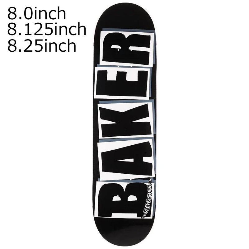ベイカーBAKERスケボースケートボードデッキ板BrandLogoDeck03-01-0332