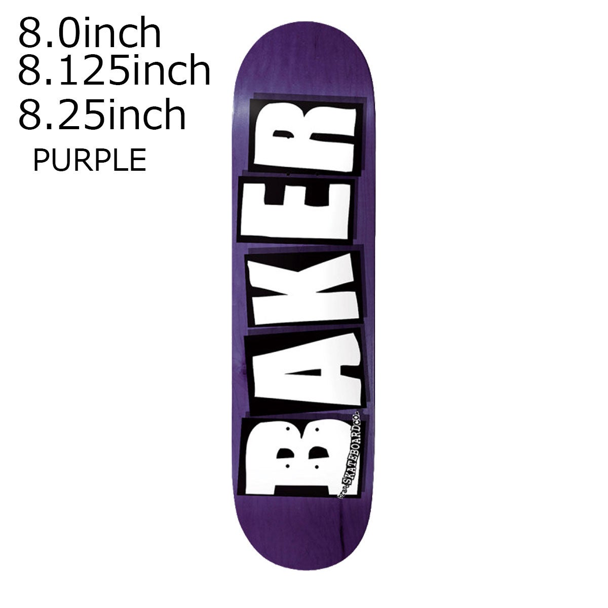 ベイカーBAKERスケボースケートボードデッキ板BrandLogoDeck03-01-1971
