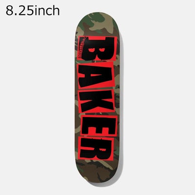 ベイカーBAKERスケボースケートボードデッキ板TPBrandLogoCamoDeck8.2503-01-2250