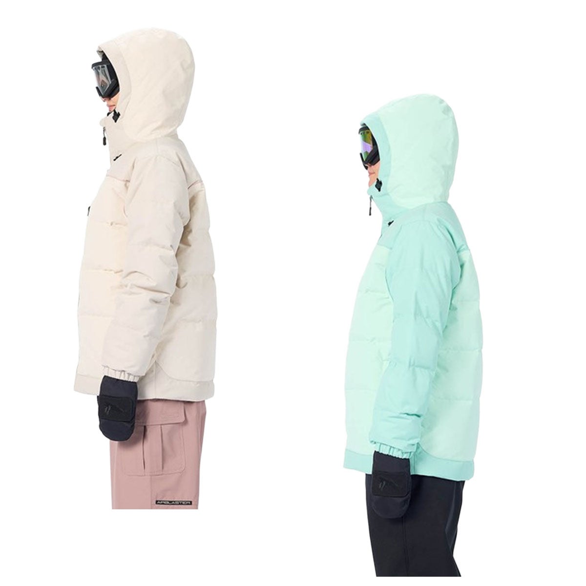 エアブラスターAIRBLASTERスノボースノボスノーボードウェアジャケットWmsFreedomDownJacketAB27WJKT-1318レディース女性26-27