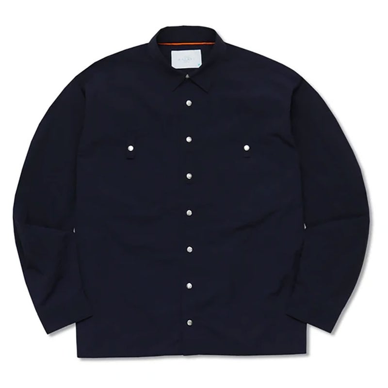ウィムジーWHIMSYスケボースケートボードウェア長袖シャツNYLONSHIRT12231U130320メンズ男性26FA秋冬