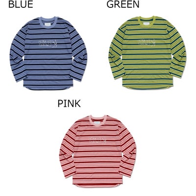 ウィムジーWHIMSYスケボースケートボードウェア長袖TシャツロンTBUBBLELETTERDBORDERTOP12231U130321メンズ男性26FA秋冬