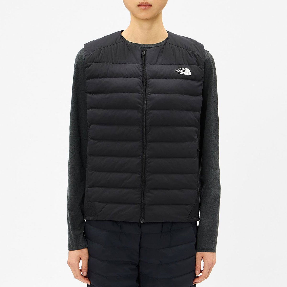 ザ・ノース・フェイスTHENORTHFACEランニングウェアベストレッドランベストNYW82577-Kレディース女性26FW秋冬