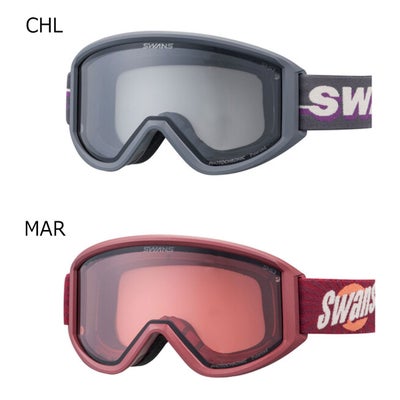 スワンズSWANSスノボースノボスノーボードゴーグルSiRON調光偏光モデルSIRON-CPDH26-27